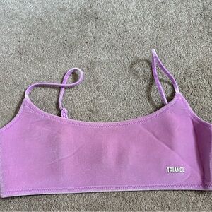 Triangl Lavender Bikini Top